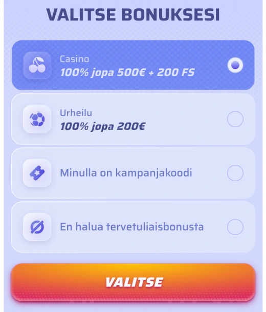 Rekisteröityminen